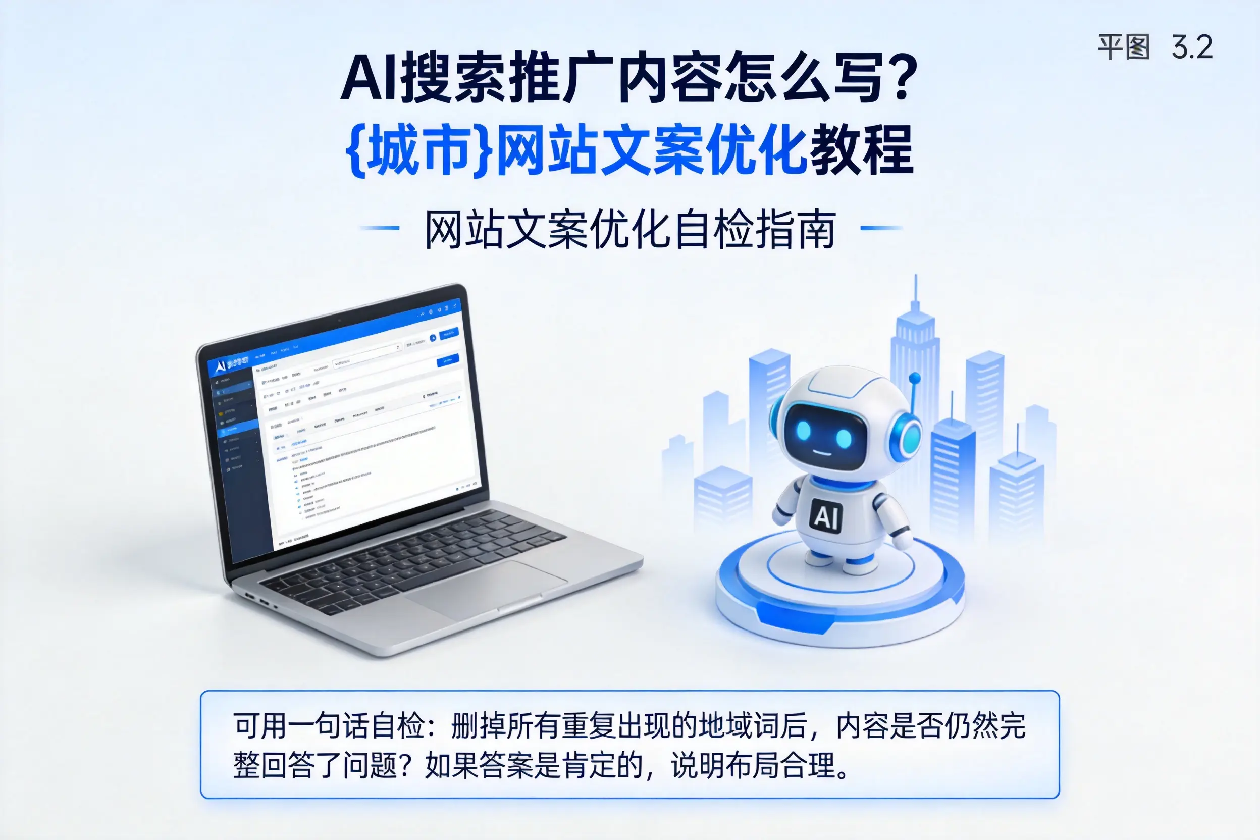 AI搜索推广内容怎么写?梧州网站文案优化教程