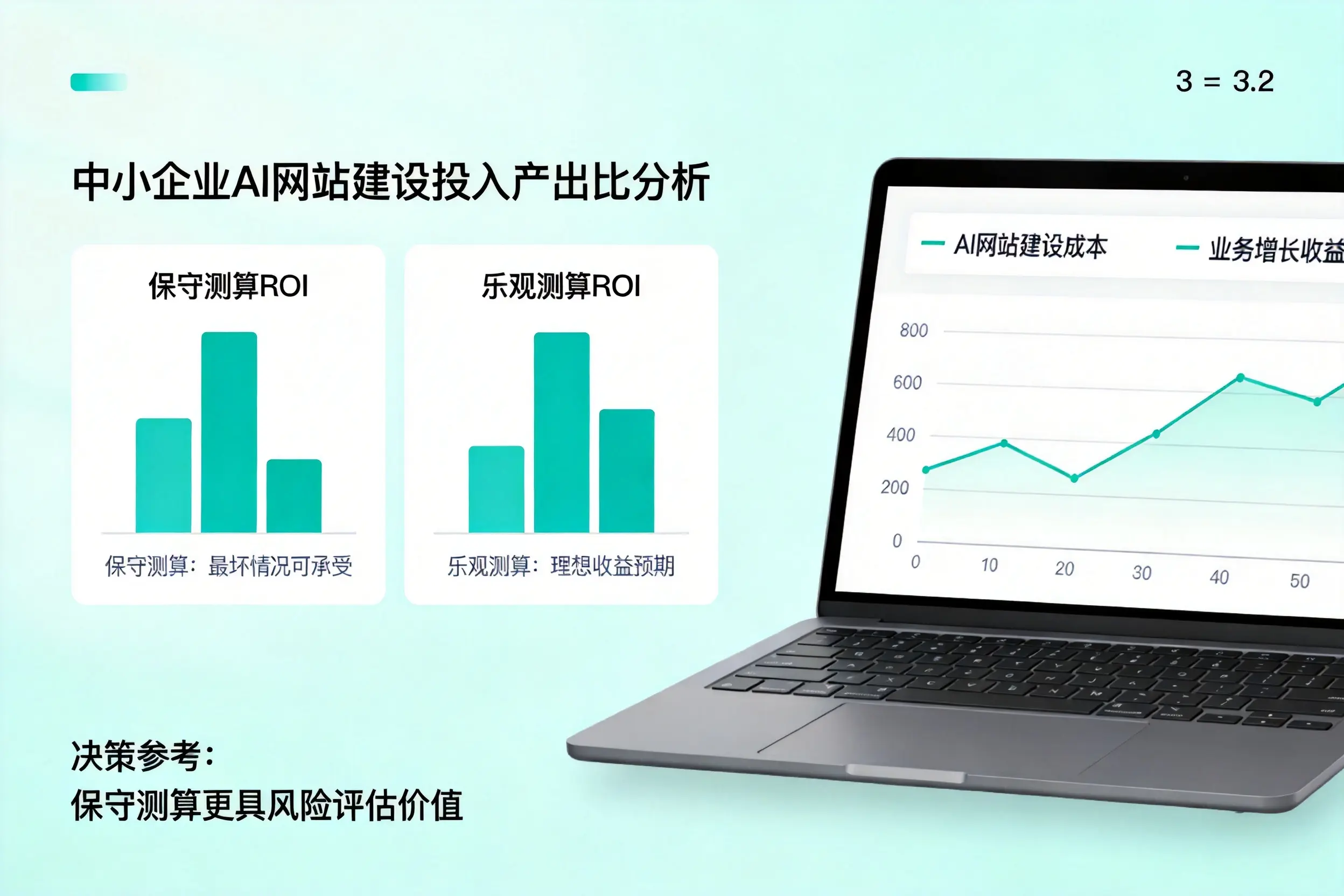 梧州中小企业AI网站建设投入产出比怎么算?先看这份分析