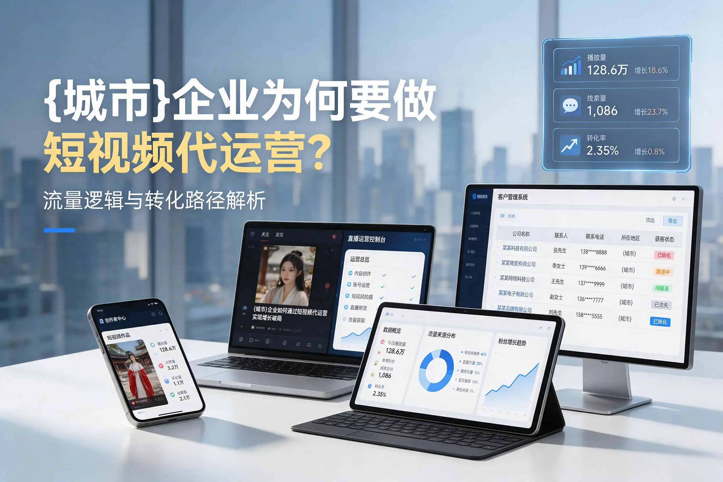 梧州企业为何要做短视频代运营?流量逻辑与转化路径解析