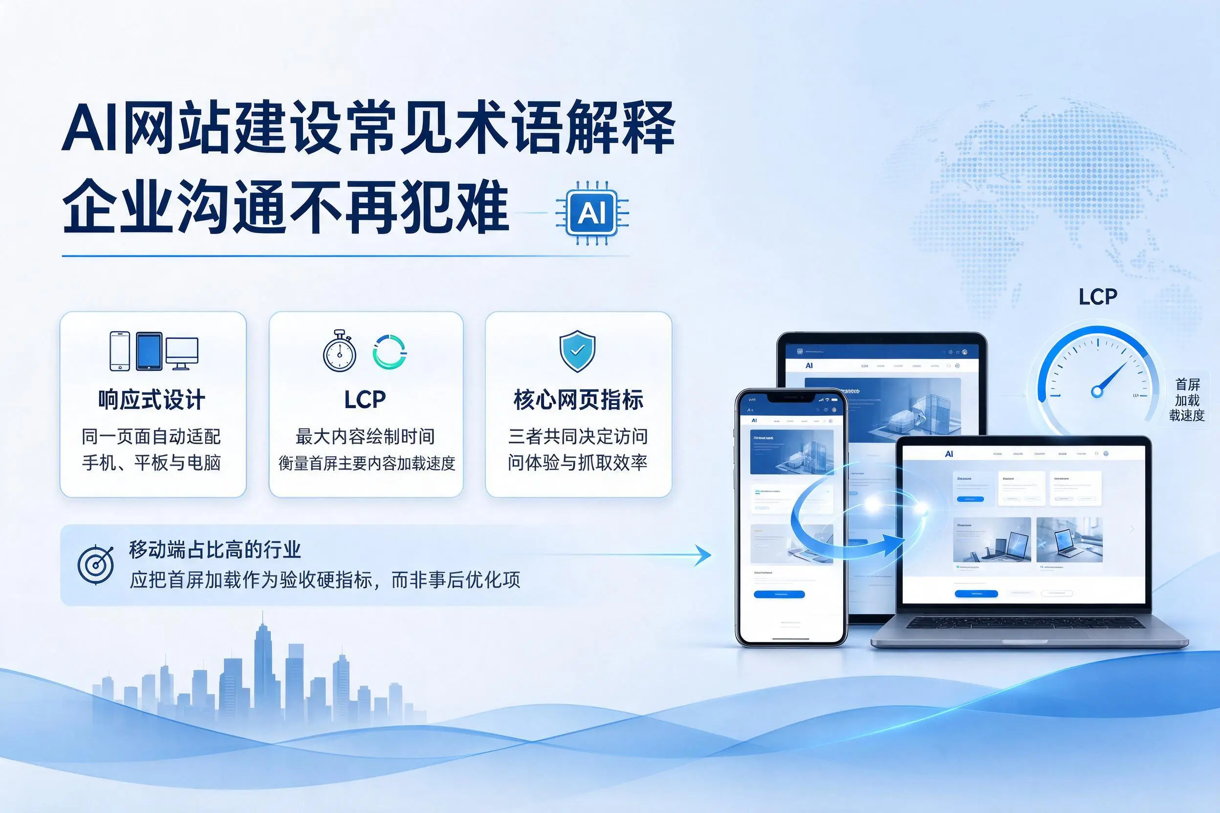 AI网站建设常见术语解释,梧州企业沟通不再犯难