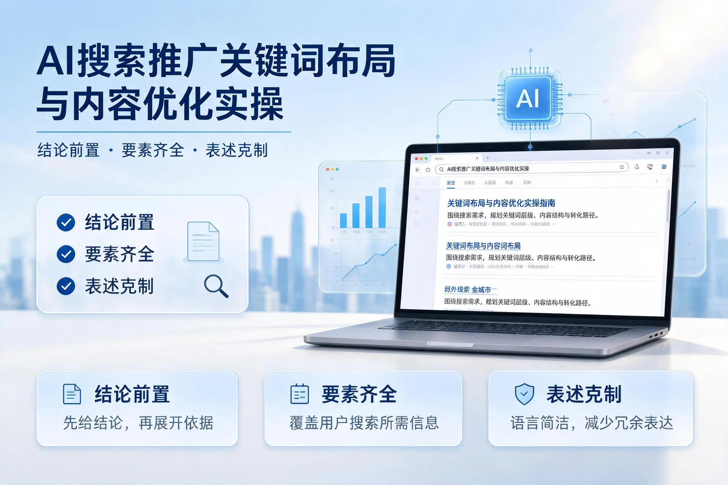 梧州AI搜索推广关键词布局与内容优化实操